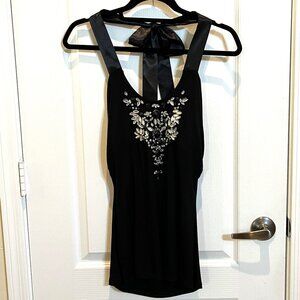 NWOT - Beaded Halter Top